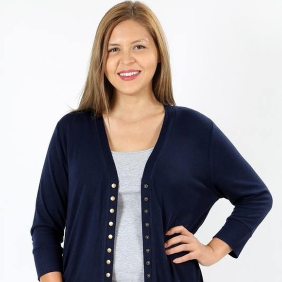 zenana outfitters cardigan plus size